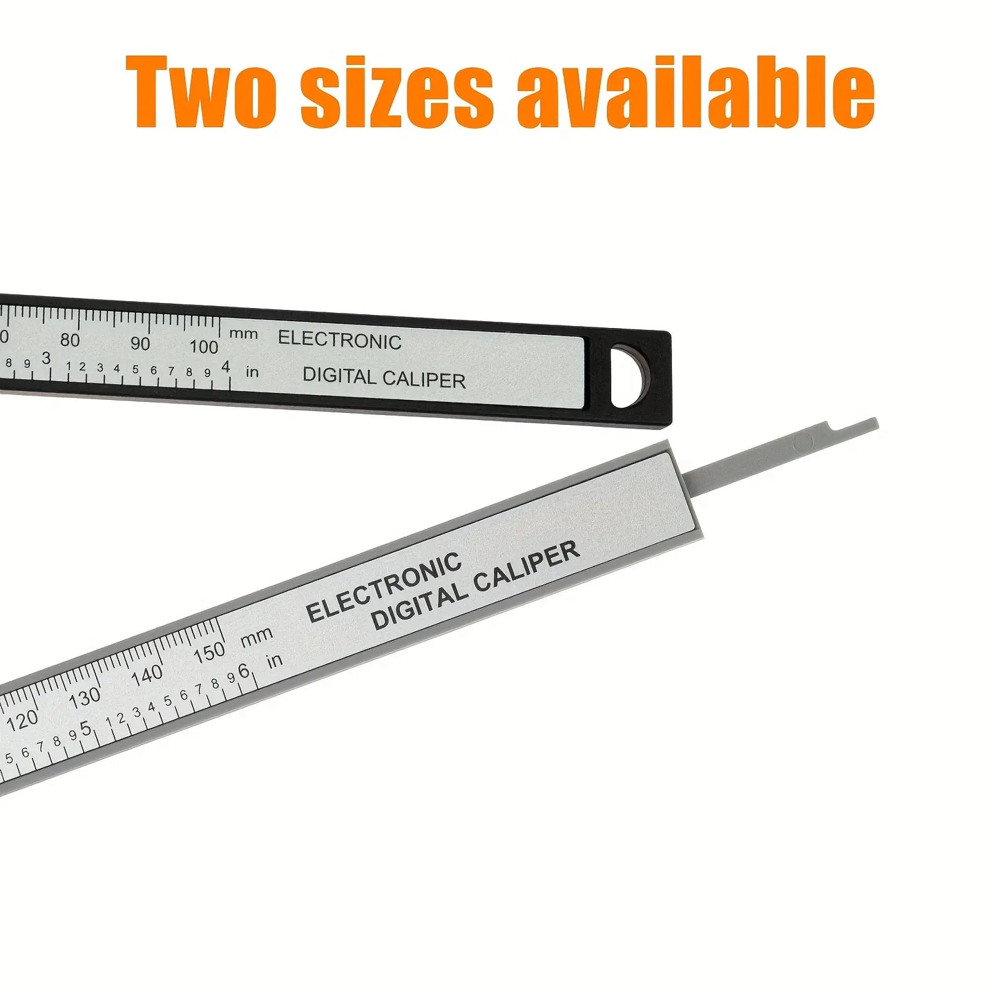 Precision Digital Caliper (0–100Mm / 0–150Mm Options) – Big LCD Display, Auto-Off, Fast Inch/Metric Switch for DIY, Home Repair & Toolboxes