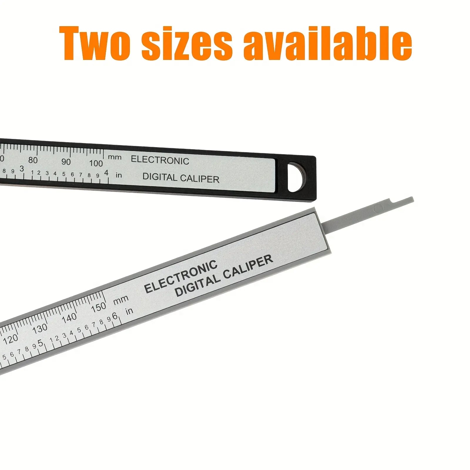 Precision Digital Caliper (0–100Mm / 0–150Mm Options) – Big LCD Display, Auto-Off, Fast Inch/Metric Switch for DIY, Home Repair & Toolboxes
