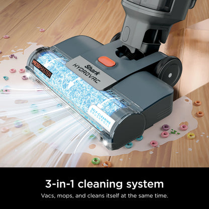 Shark Hydrovac Messmaster Corded 3-in-1 Vacuum, Mop, and Self-Cleaning System - Model WD161