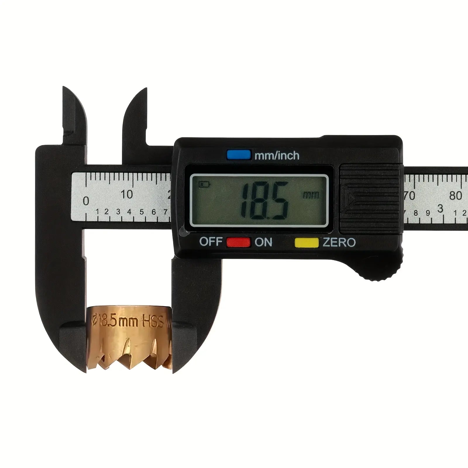 Precision Digital Caliper (0–100Mm / 0–150Mm Options) – Big LCD Display, Auto-Off, Fast Inch/Metric Switch for DIY, Home Repair & Toolboxes