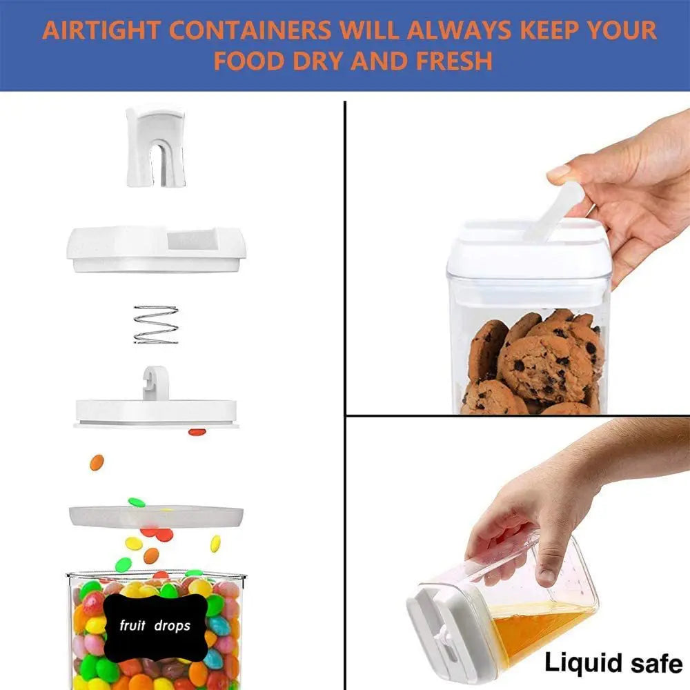 Pantry Reset Storage Containers – Clean & Organized Kitchen Canister