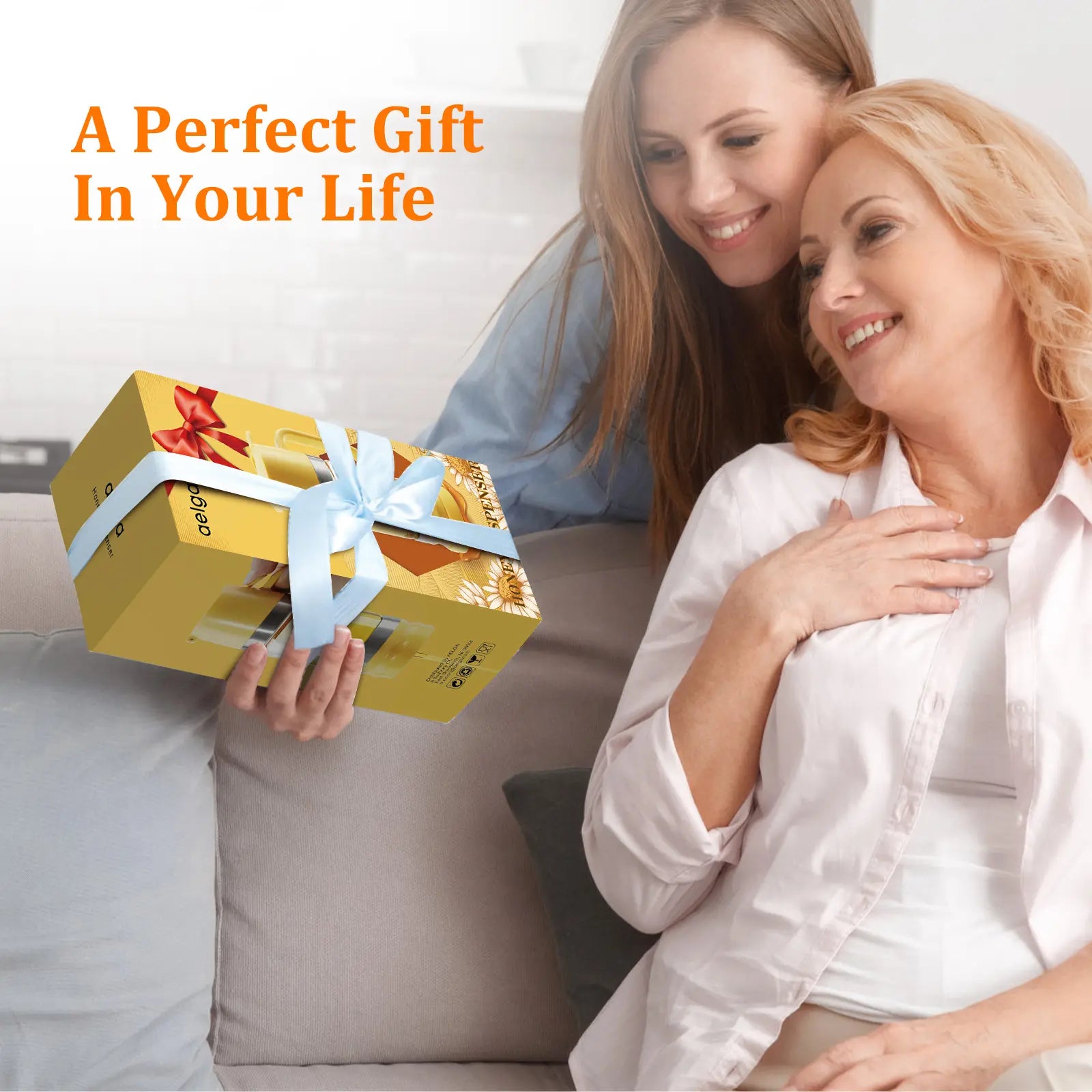 Aelga Glass Honey Dispenser Kitchen Items No Drip No Mess Leak-Free Design with Handle for Maple Syrup Maintains Freshness Easy to Clean Refill Perfect for Everyday Use Summervibes