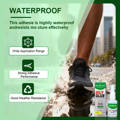 4PCS Ao De Gu Upgrade Oily Glue, Strong Adhesive, Strong Plastic Glue, Fast Repair and Curing for Metals, Large Capacity High Strength Oily Glue, with anti Clog Cap, for Wood, Rubber, Leather, Plastic, Metal, Rhinestone Jewelry, DIY Handcrafts (1, 20G)
