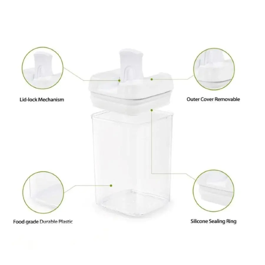 Pantry Reset Storage Containers – Clean & Organized Kitchen Canister