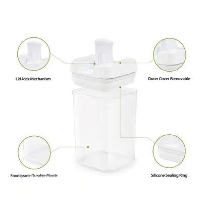 Pantry Reset Storage Containers – Clean & Organized Kitchen Canister